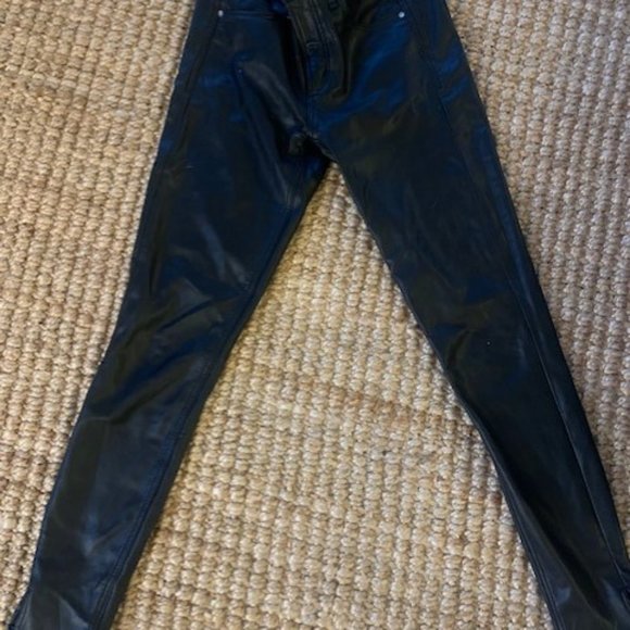 McGuire Faux Leather Pants ( Vegan) - Picture 1 of 3